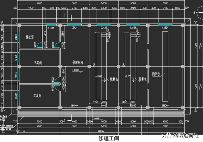 給排水、強(qiáng)弱電、采暖、消防等基本示圖講解