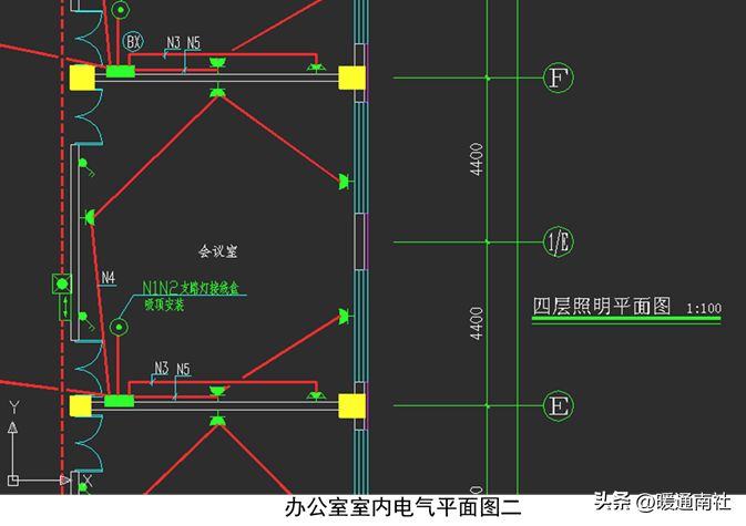 給排水、強(qiáng)弱電、采暖、消防等基本示圖講解