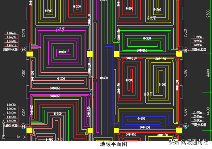 給排水、強(qiáng)弱電、采暖、消防等基本示圖講解