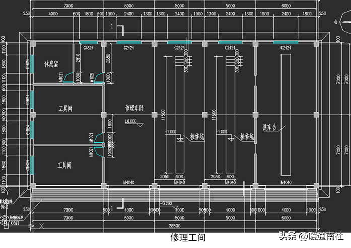 給排水、強(qiáng)弱電、采暖、消防等基本示圖講解