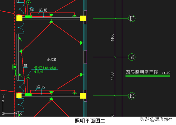 給排水、強(qiáng)弱電、采暖、消防等基本示圖講解