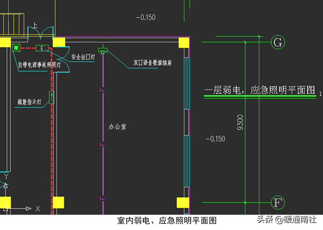 給排水、強(qiáng)弱電、采暖、消防等基本示圖講解